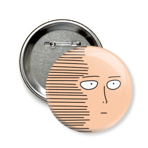 Значок 58мм с принтом Сайтама