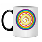 Кружка двухцветная