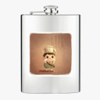 Фляжка стальная