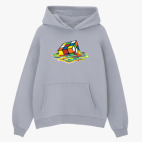 Толстовка худи оверсайз