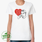 Женская футболка органик