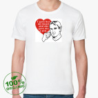 Мужская футболка органик