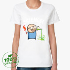 Женская футболка органик