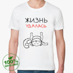 Мужская футболка органик