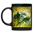 Кружка цветная UV-DTF