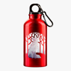 Металлическая бутылка 400 мл UV-DTF