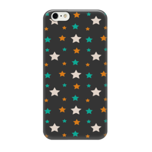 Чехол для iPhone 6/6s Цветные звёзды