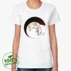 Женская футболка органик