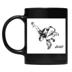 Кружка цветная UV-DTF