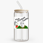 Банка с бамбуковой крышкой