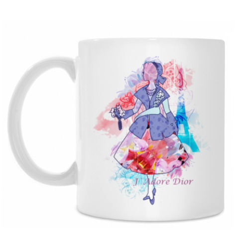 Кружка Я люблю Диор
