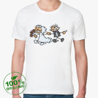 Мужская футболка органик