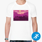 Мужская спортивная футболка