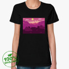 Женская футболка органик