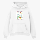 Толстовка худи оверсайз