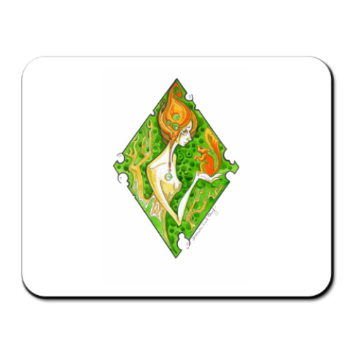 Коврик для мыши с принтом Дриада