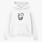 Толстовка худи оверсайз