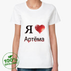 Женская футболка органик