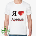 Мужская футболка органик