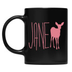 Кружка цветная UV-DTF