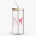 Банка с бамбуковой крышкой