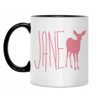 Кружка двухцветная