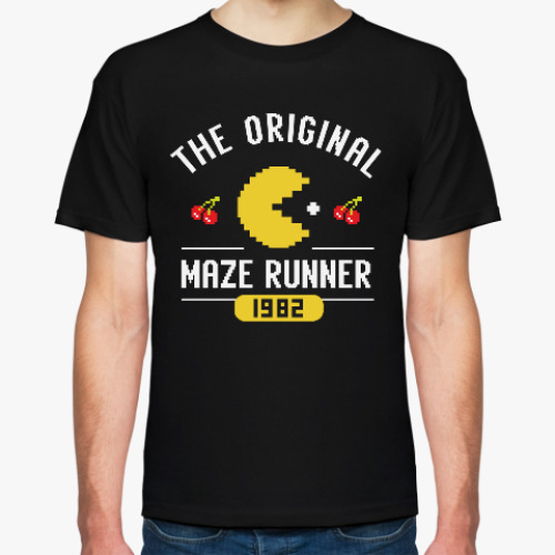 Футболка с принтом Pac-Man