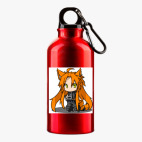 Металлическая бутылка 400 мл UV-DTF