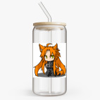 Банка с бамбуковой крышкой