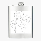 Фляжка стальная