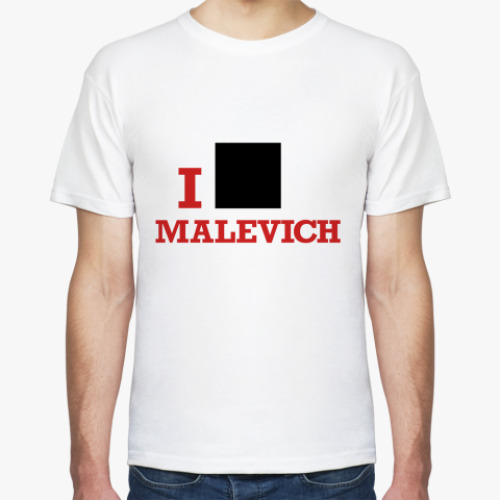 Футболка с принтом  Malevich
