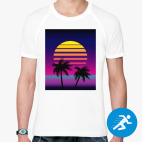 Мужская спортивная футболка