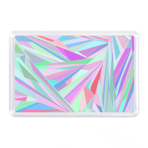 Магнит с принтом Леди