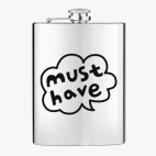 Фляжка стальная