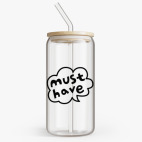 Банка с бамбуковой крышкой