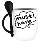 Кружка с ложкой