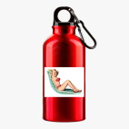 Металлическая бутылка 400 мл UV-DTF