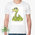 Мужская футболка органик