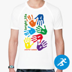 Мужская спортивная футболка