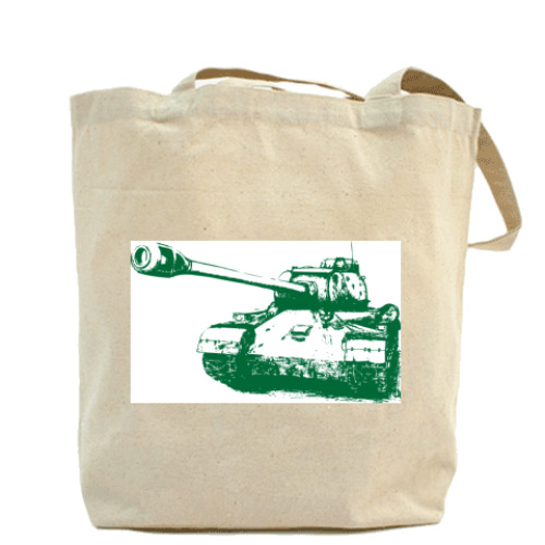 Сумка шоппер с принтом Tank