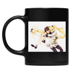 Кружка цветная UV-DTF