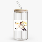 Банка с бамбуковой крышкой