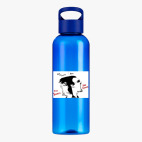 Прозрачная спортивная бутылка