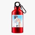 Металлическая бутылка 400 мл UV-DTF