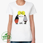 Женская футболка органик