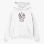 Толстовка худи оверсайз