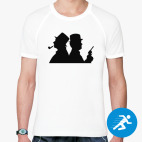 Мужская спортивная футболка