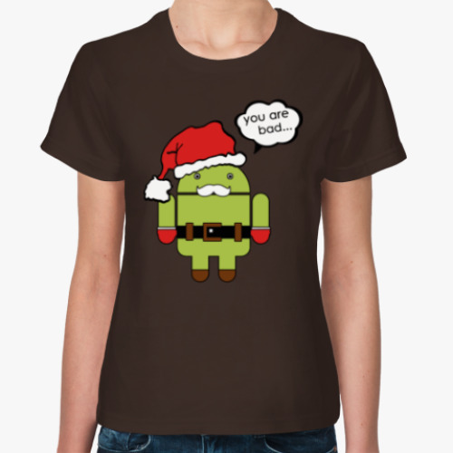 Женская футболка с принтом Droid Moroz