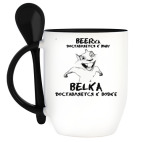 Кружка с ложкой