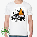 Мужская футболка органик